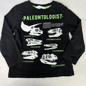 H&M Paleontologist Dinosaur Long Sleeve Tee 2-4